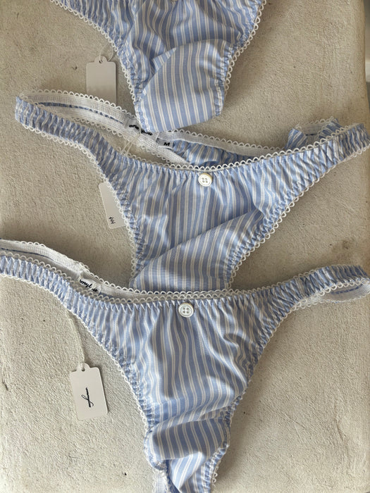 cotton thong. EMMYlou x NINA Z.