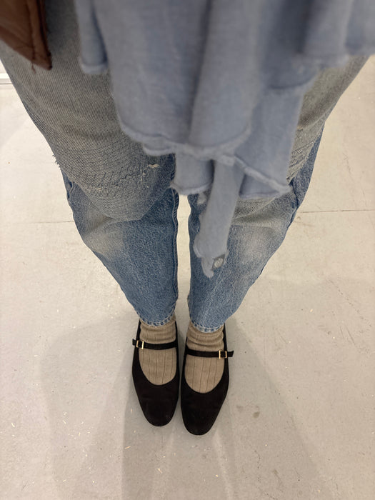 cashmere. SOCKS. beige.