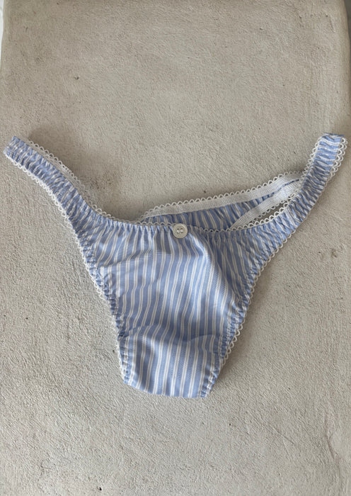 cotton thong. EMMYlou x NINA Z.