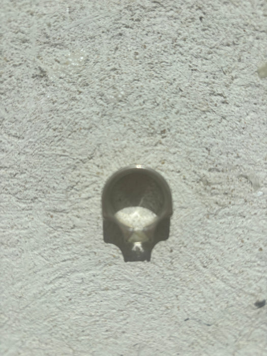 AZUsA. silver ring.