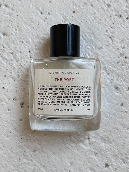 KISMET olfactive. POET. perfume.