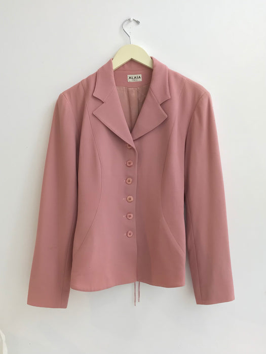 corset. ALAIA. blazer.