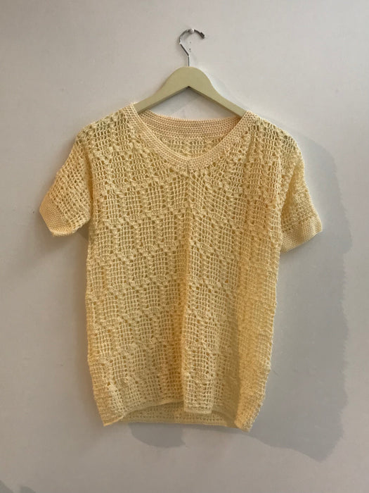 crochet. POLO. shirt.