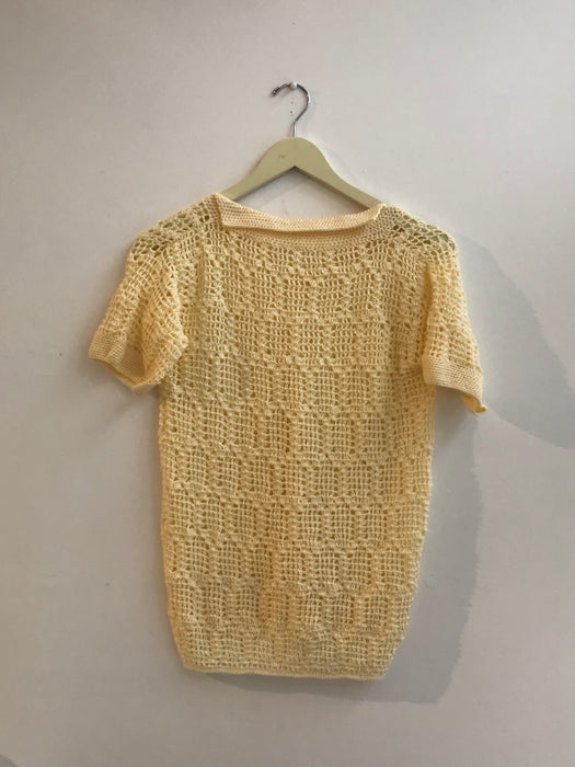 crochet. POLO. shirt.