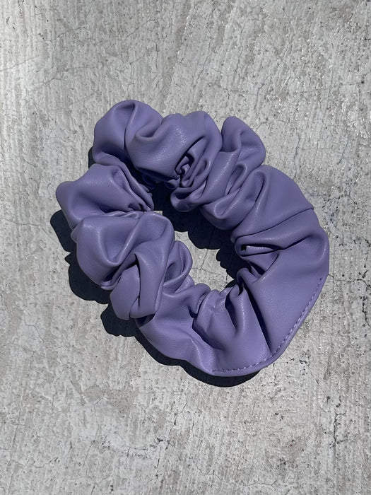 pleather. DEADSTOCK. scrunchie.