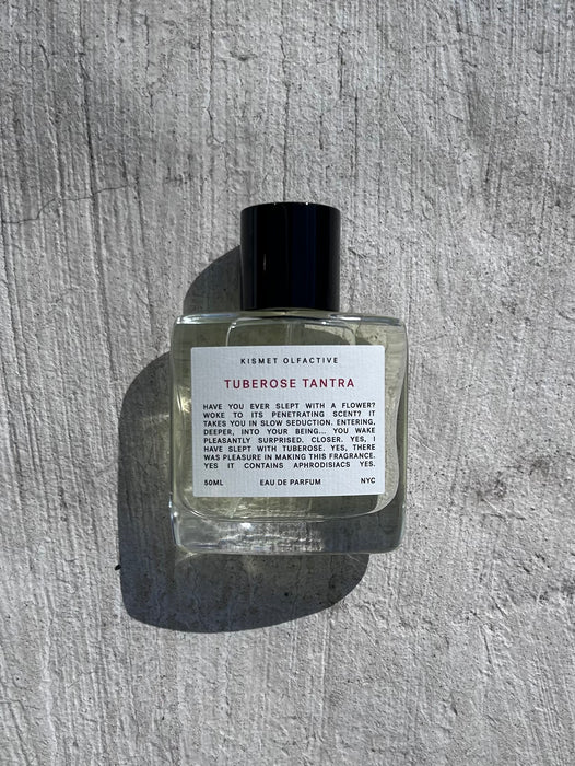 KISMET olfactive. TUBEROSE tantra. perfume.