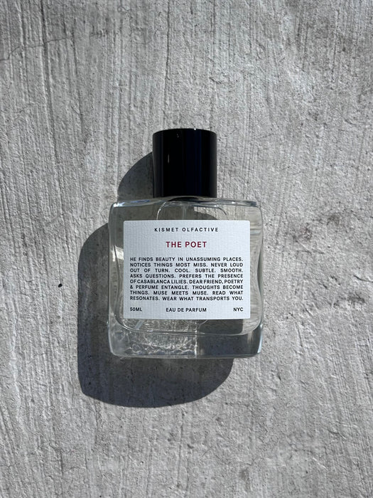 KISMET olfactive. POET. perfume.
